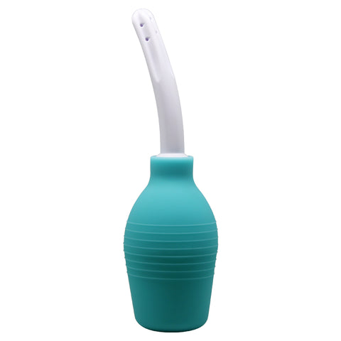 Mr Play Unisex Anal Douche with 310 ml Capacity Aqua White Douches