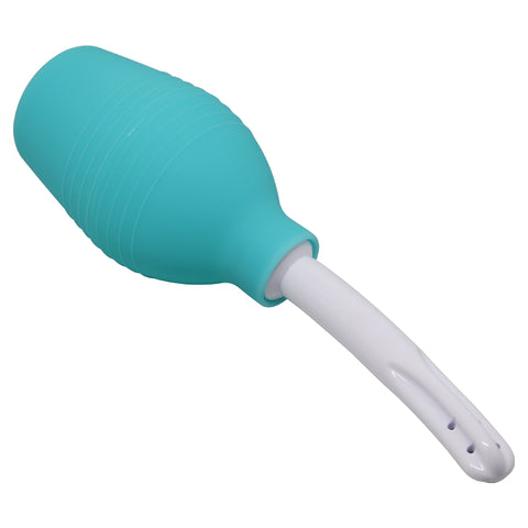 Mr Play Unisex Anal Douche with 310 ml Capacity Aqua White Douches