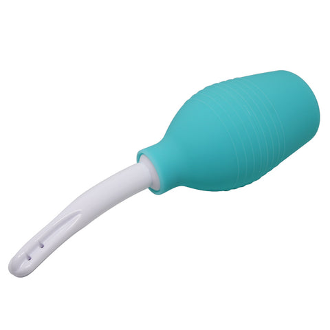 Mr Play Unisex Anal Douche with 310 ml Capacity Aqua White Douches