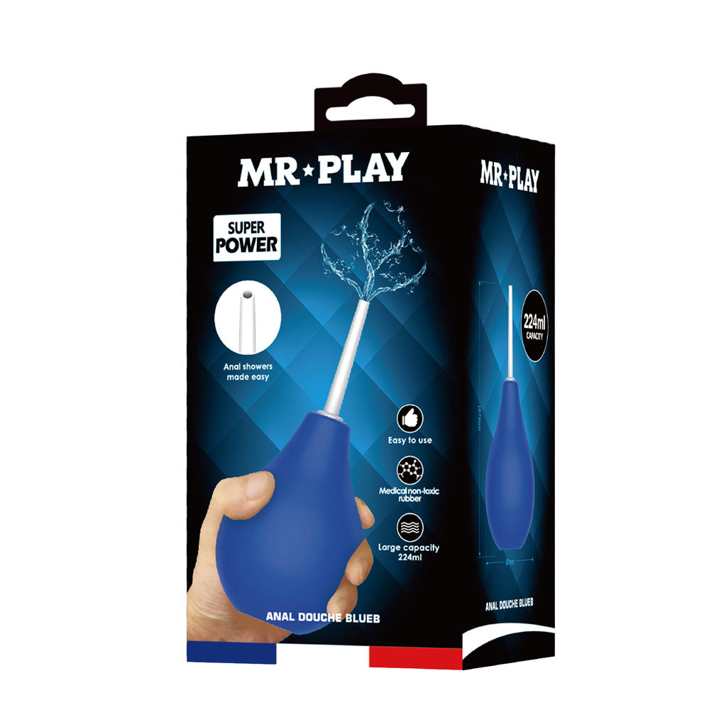 Mr Play Unisex Anal Douche with 224 ml Capacity for Cleaning Douches