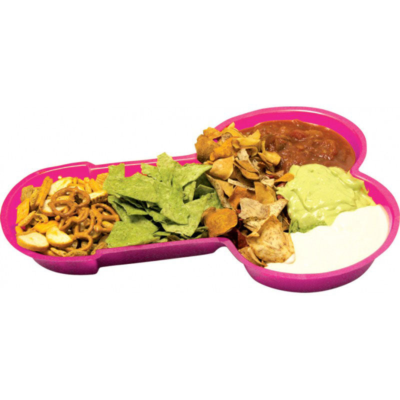 Party Pecker Party Platter Dish – 16 Inch Food Grade Plastic Serving Dish One Size > Novelties > Party Supplies
