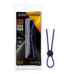 Stay Hard Silicone Loop Cock Ring in Blue Blue > Cock Ring > Adjustable