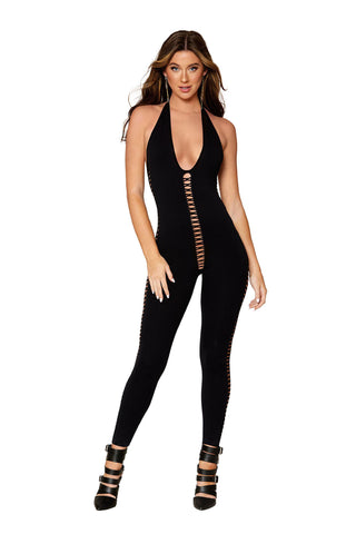Dreamgirl Catsuit Bodystocking Black > Clothes > Bodies and Playsuits