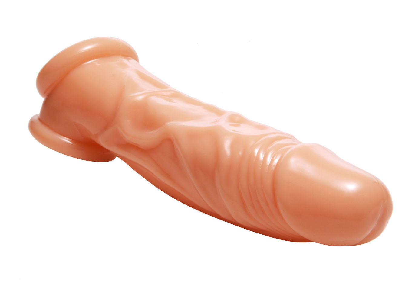 Size Matters Realistic Flesh Penis Enhancer and Ball Stretcher 8 SLEEVES