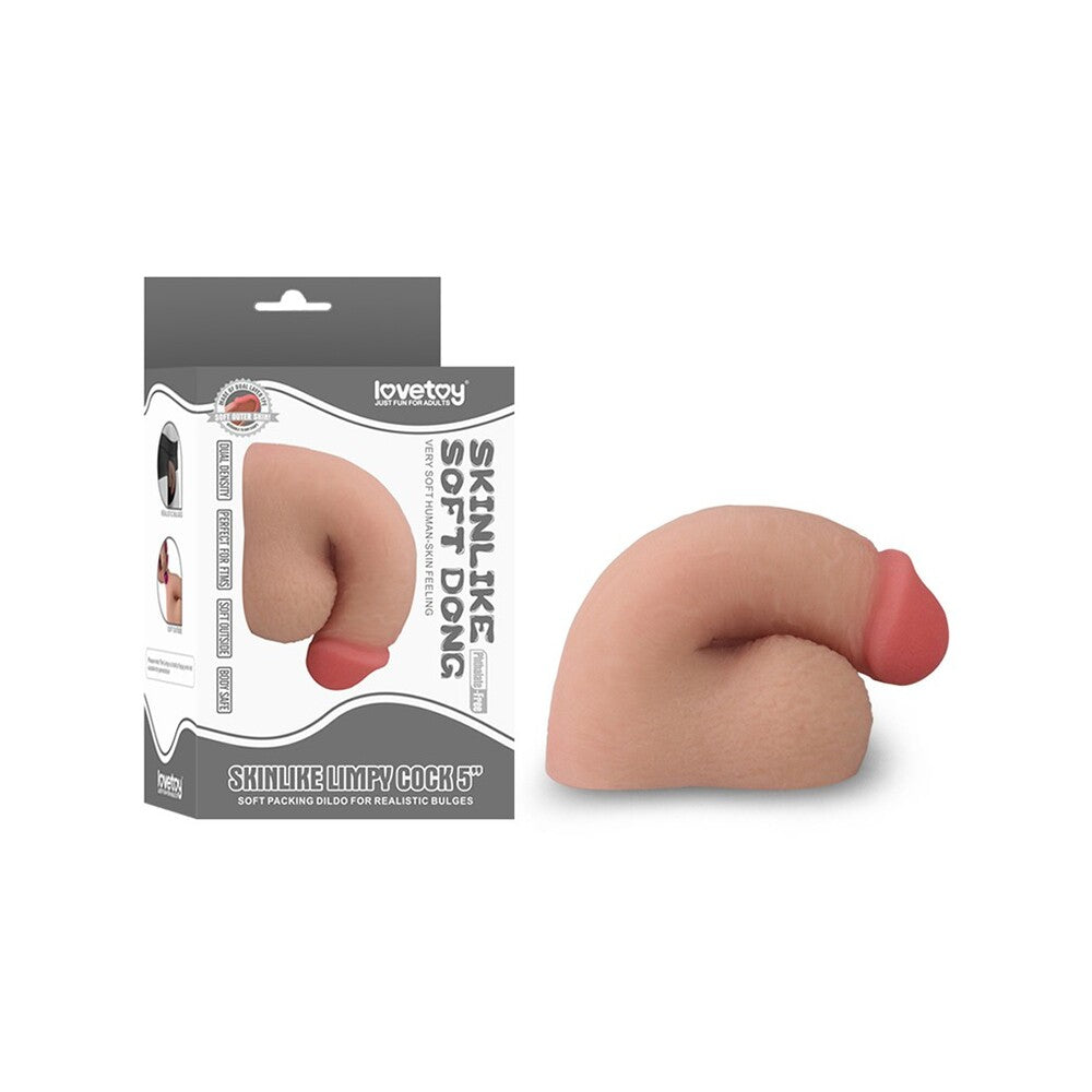 Lovetoy Skinlike Limpy Cock 5 Inches Flesh Pink Packers