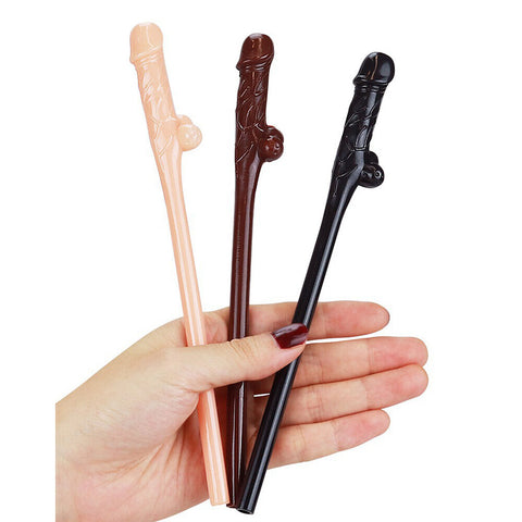 Lovetoy Pack of 9 Willy Straws – Drinking Straws Set > Novelties > Party Supplies