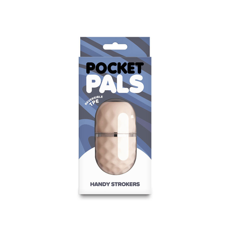 Pocket Pals Diamond Mini Stroker – Compact Travel-Friendly Stroker White > Sex Toys For Men > Masturbators Cup