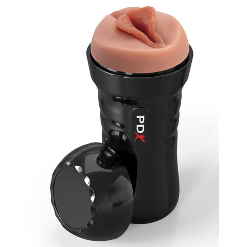 Pdx Extreme Wet Pussies Super Luscious Stroker Brown Strokers - Manual