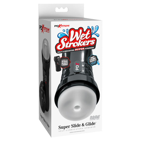 Pdx Extreme Wet Strokers Super Slide and Glide Adult Sex Toy Strokers - Manual