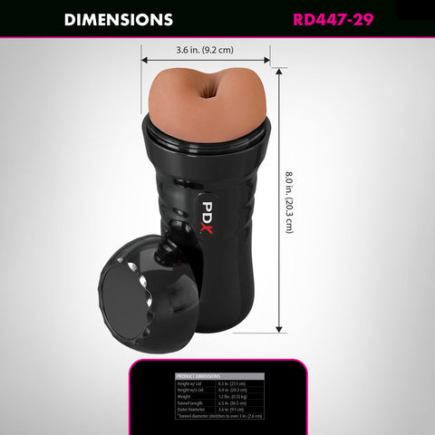 Pdx Wet Bussies Super Bangin Butt Anal Stroker Strokers - Manual