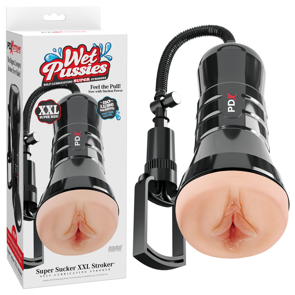 PDX Wet Pussies Super Sucker XXL – Suction Pump Vagina Stroker Secondary image