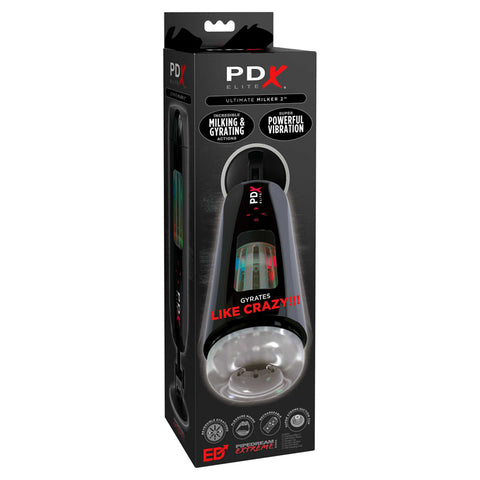 Pipedream Extreme Toys Elite Ultimate Milker 2 Rechargeable Masturbator Strokers - Auto
