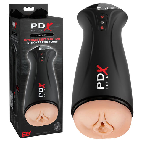 PDX Elite Fuck-Gasm USB Rechargeable Auto Stroker Flesh Strokers - Auto