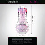 PDX Elite ViewTube XXL (Clear) – LED Stroker > Sex Toys For Men > Masturbators > Manual