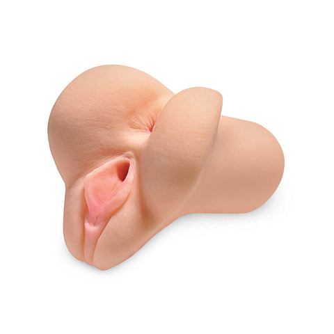 Pdx Plus Pick Your Pleasure Stroker Vagina Stroker with Ultra Realistic Holes Strokers - Manual