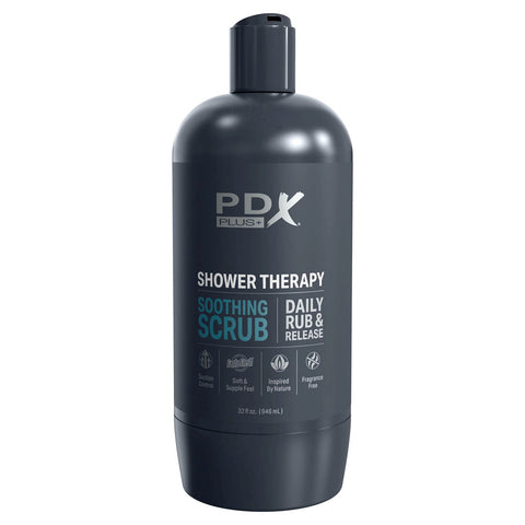 PDX Discreet Shower Soothing Scrub (Shampoo Bottle Edition) – Masturbator > Sex Toys For Men > Masturbators Manual