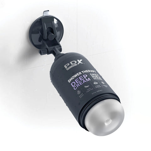 Pdx Plus Shower Therapy Deep Cream Discreet Stroker Strokers - Manual