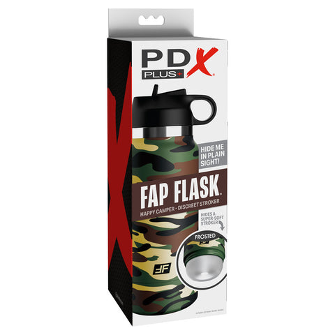 PDX Plus Fap Flask - Happy Camper Discreet Stroker Strokers - Manual