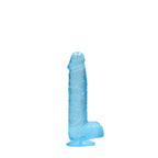 REALROCK Crystal Clear – 6 Inch Realistic Dildo With Balls > Dildos > Realistic Dildos