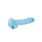 REALROCK Crystal Clear 7 Inch Realistic Dildo With Balls > Dildos > Realistic Dildos