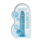 REALROCK Crystal Clear 7 Inch Realistic Dildo With Balls > Dildos > Realistic Dildos
