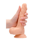 RealRock 7 Inch Realistic Dildo with Balls – Lifelike Phthalate-Free Dildo > Dildos > Realistic Dildos