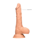 RealRock 7 Inch Realistic Dildo with Balls – Lifelike Phthalate-Free Dildo > Dildos > Realistic Dildos