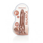 RealRock 8 Inch Realistic Dong with Balls – Phthalate-Free Dong > Dildos > Realistic Dildos