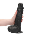 REALROCK 10 Inch Realistic Dong with Balls – Lifelike Dildo > Dildos > Large Dildos