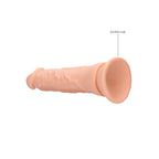 RealRock 10 Inch Realistic Dong With Testicles Flesh > Dildos > Large Dildos