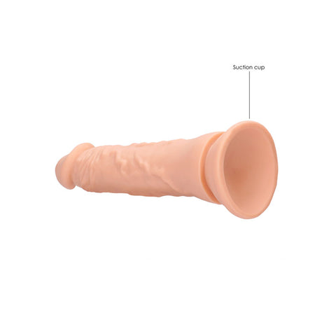 RealRock 10 Inch Realistic Dong With Testicles Flesh > Dildos > Large Dildos
