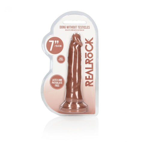 Realrock 7 Inch Realistic Dildo – Phthalate-Free Skin TPE Dildo > Dildos > Realistic Dildos