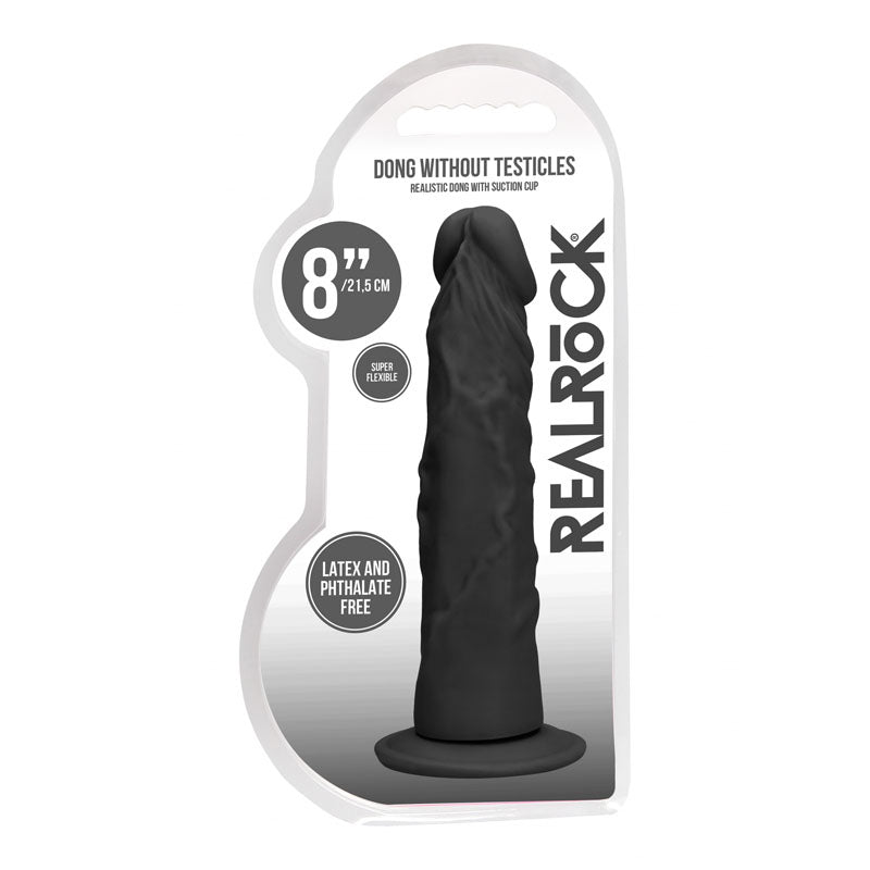 RealRock 8 Inch Realistic Dildo – Phthalate-Free Skin TPE Dildo > Dildos > Realistic Dildos