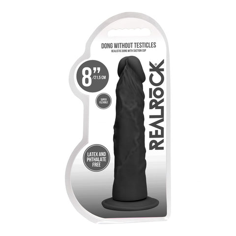 RealRock 8 Inch Realistic Dildo – Phthalate-Free Skin TPE Dildo > Dildos > Realistic Dildos