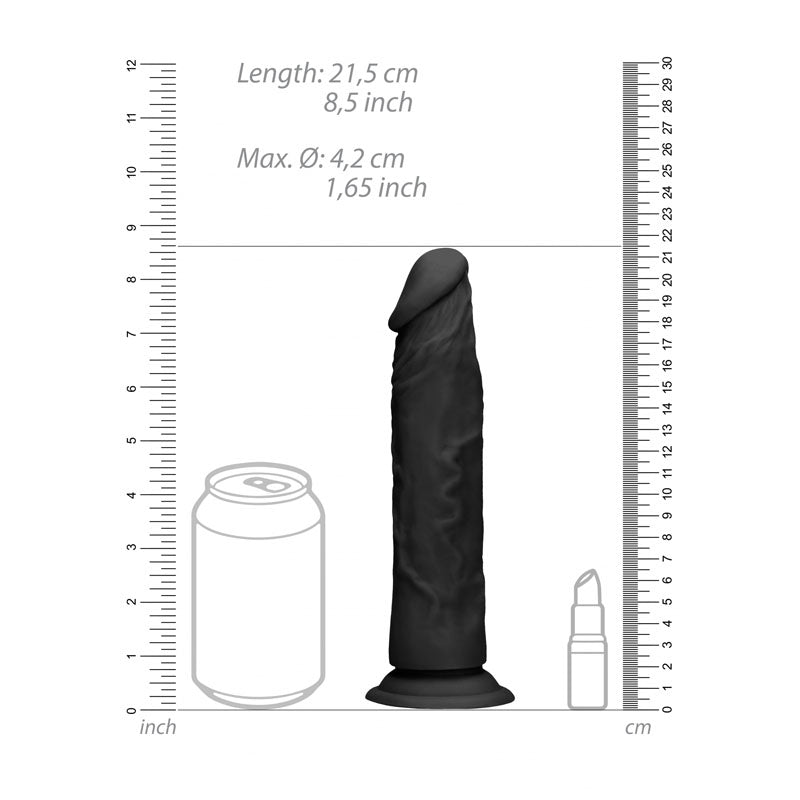 RealRock 8 Inch Realistic Dildo – Phthalate-Free Skin TPE Dildo > Dildos > Realistic Dildos