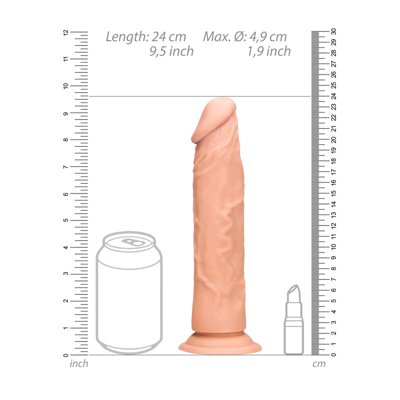 Realrock 9 Inch Realistic Dildo 22.9 Centimeter Dong Dongs Realistic