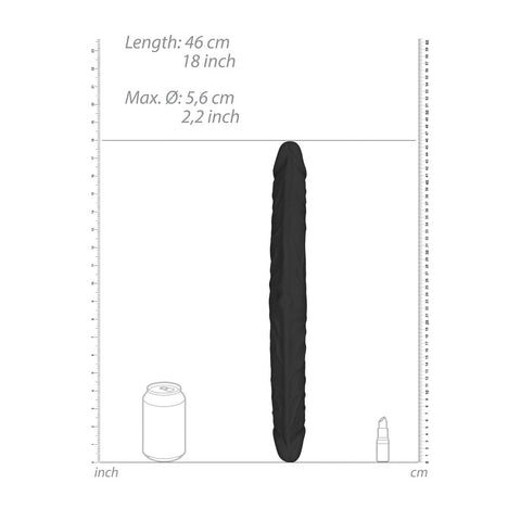 Realrock 18 Inch Double Dildo – Lifelike Phthalate-Free Double Dong > Dildos > Double Dildos