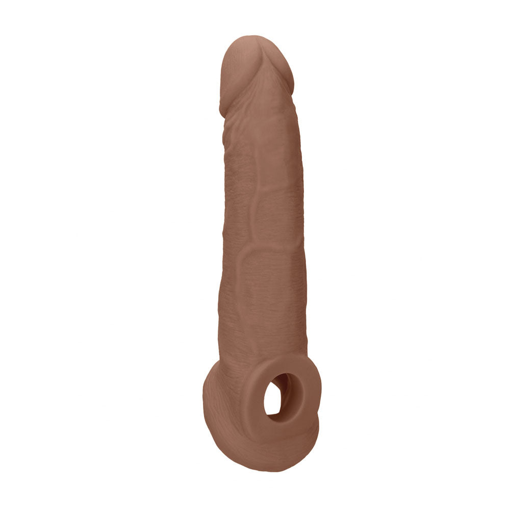 RealRock 9 Inch Penis Sleeve – Phthalate-Free Body-Safe Sleeve > Sex Toys For Men > Penis Sleeves