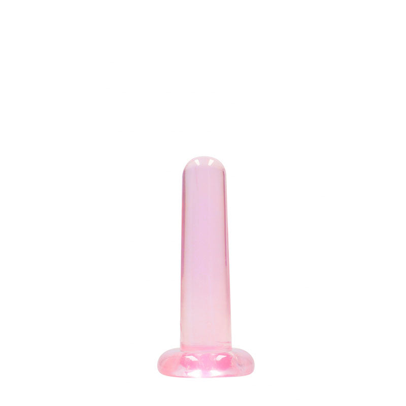 REALROCK Crystal Clear Dildo With Suction Cup – 13.5 cm Dildo > Dildos > Slim Dildos