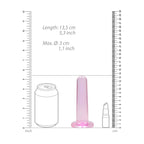 REALROCK Crystal Clear 13.5 cm Dildo With Suction Cup > Dildos > Realistic Dildos