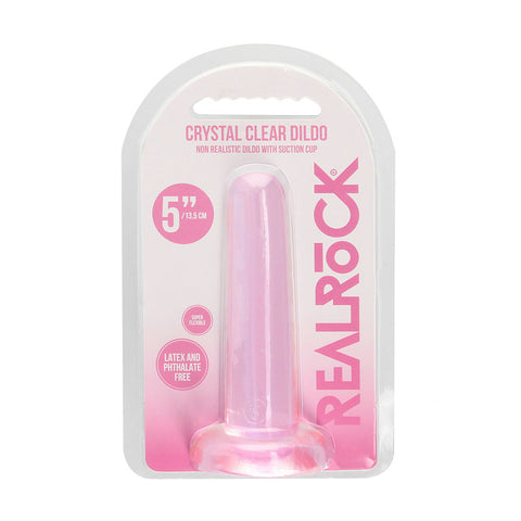 REALROCK Crystal Clear 13.5 cm Dildo With Suction Cup > Dildos > Realistic Dildos