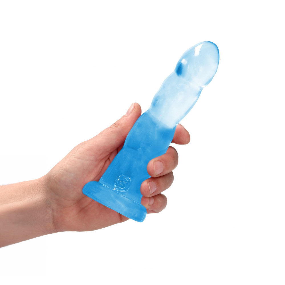 RealRock Crystal Clear 17 cm Dildo with Suction Base > Dildos > Realistic Dildos