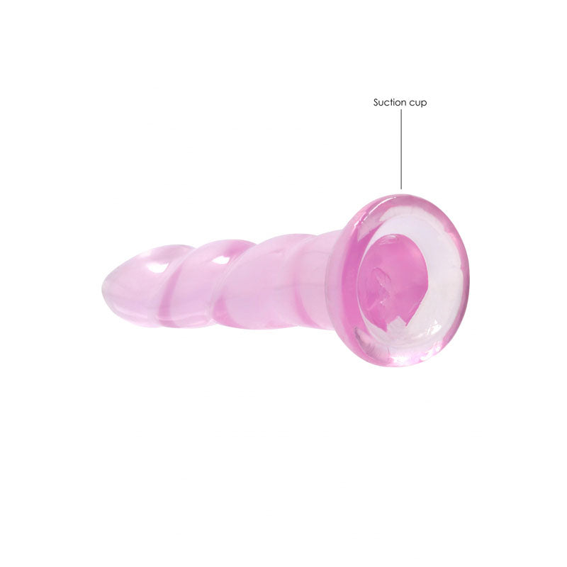 REALROCK Crystal Clear Dildo With Suction Cup – Non Realistic Dildo > Dildos > Neutral Dildos