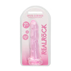 REALROCK Crystal Clear Dildo With Suction Cup – Non Realistic Dildo > Dildos > Neutral Dildos