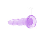 REALROCK Crystal Clear Dildo With Suction Base – Non Realistic Dildo > Dildos > Neutral Dildos