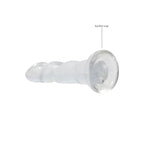 RealRock Clear Dildo with Suction Base – Non-Realistic Dildo > Dildos > Neutral Dildos