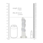 RealRock Clear Dildo with Suction Base – Non-Realistic Dildo > Dildos > Neutral Dildos