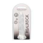 RealRock Clear Dildo with Suction Base – Non-Realistic Dildo > Dildos > Neutral Dildos