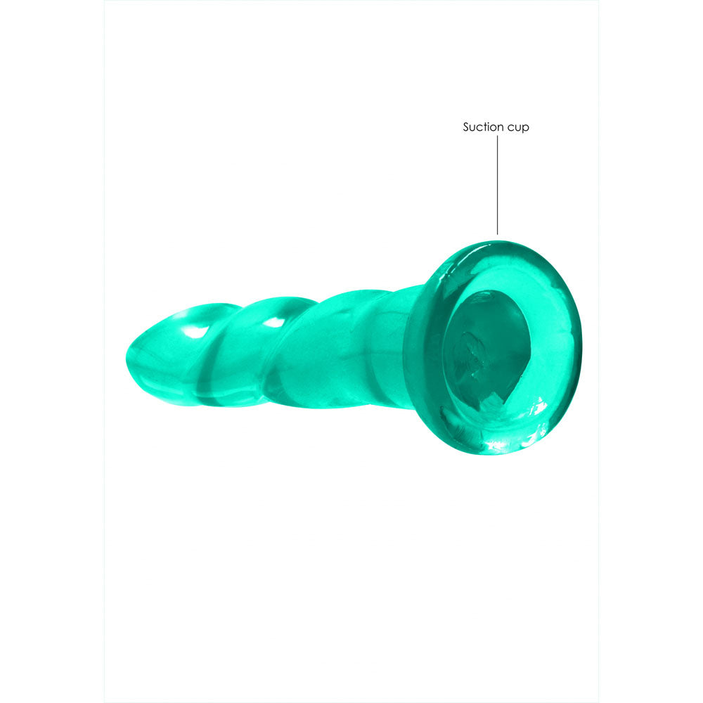 RealRock Crystal Clear 17 cm Dildo with Suction Base > Dildos > Realistic Dildos