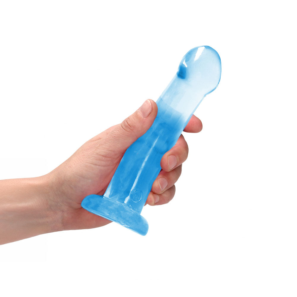 Realrock Crystal Clear Dildo With Suction Cup – 17 cm Dildo > Dildos > Realistic Dildos